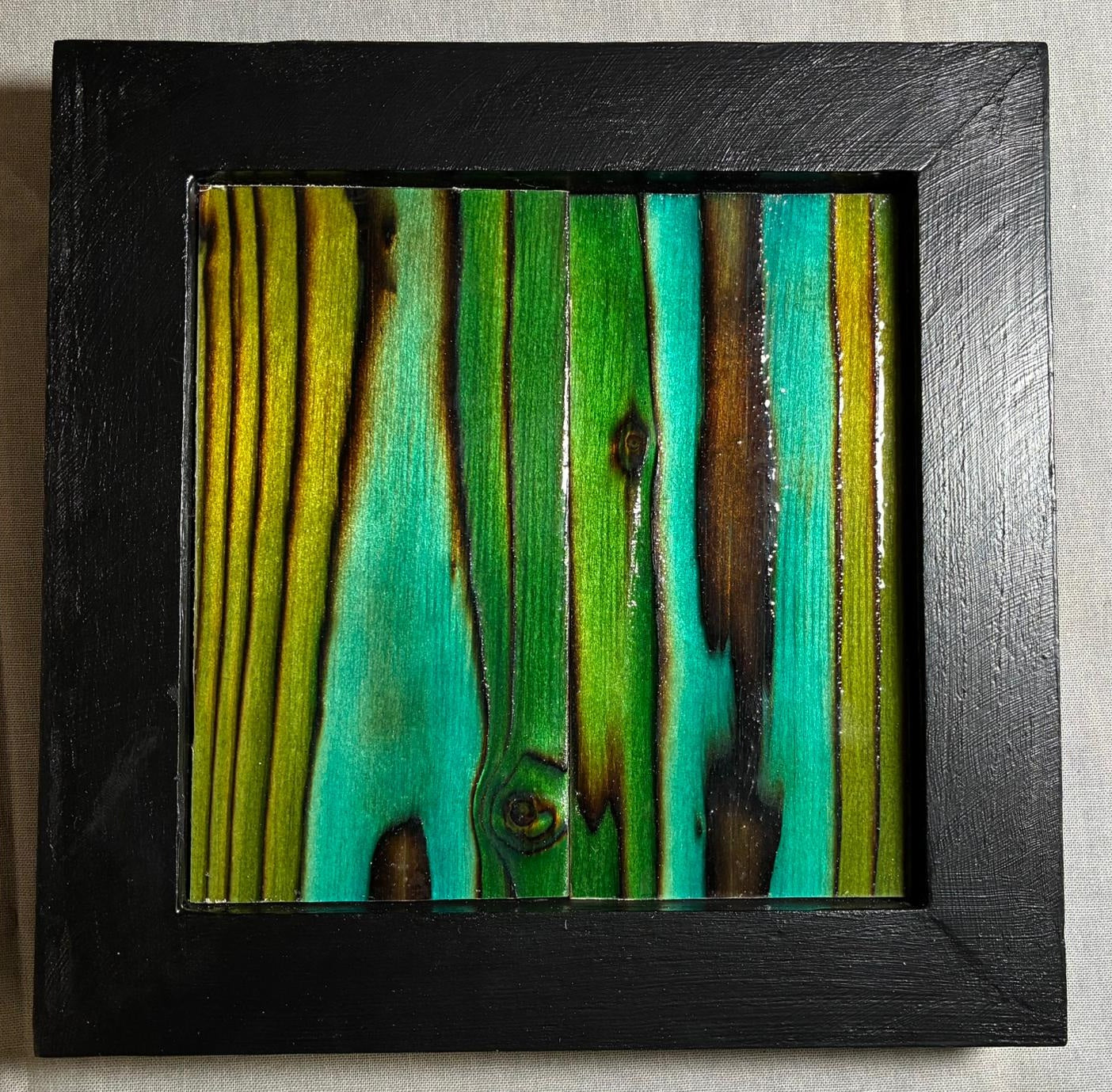 Jade Vine - Framed Wood Wall Art