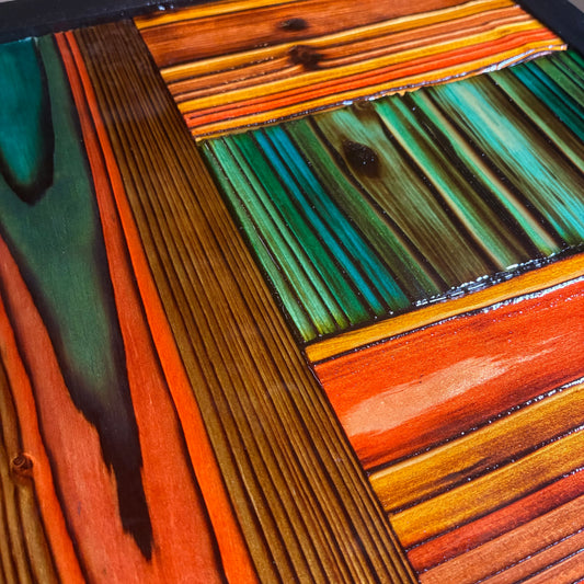 Framed Wood Wall Art 2604