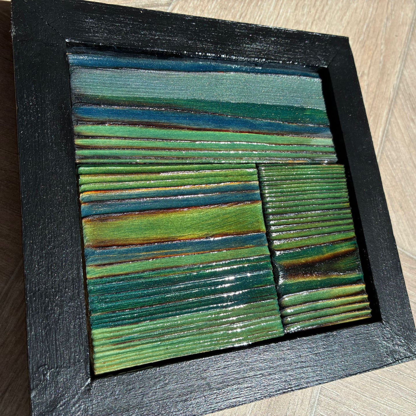 Still Pool - Framed Wood Wall Art
