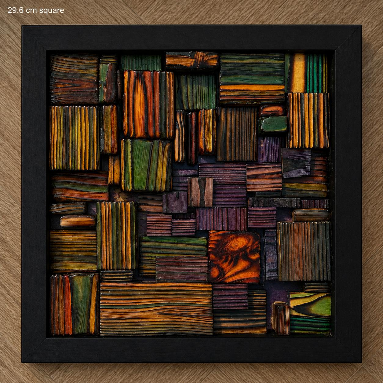 Geode - Framed Wood Wall Art