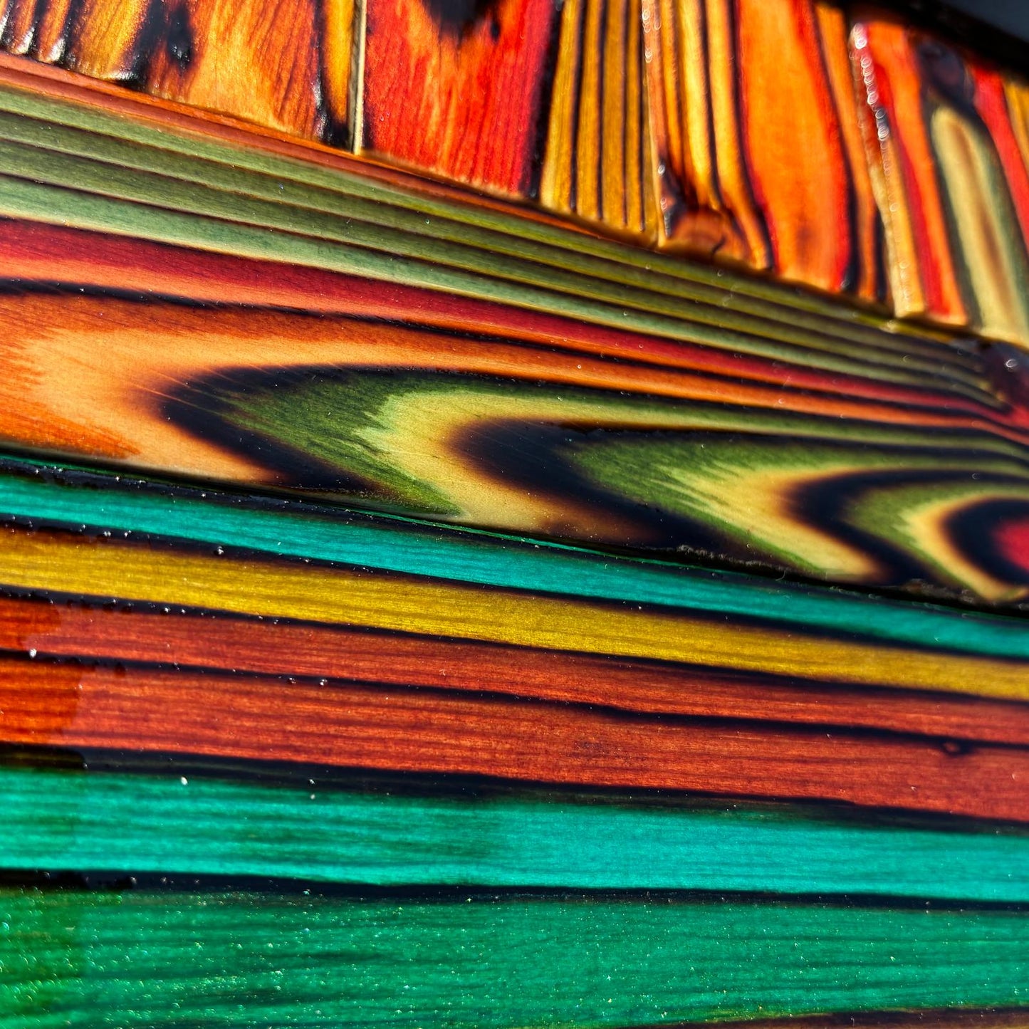 Thermal Pool - Framed Wood Wall Art
