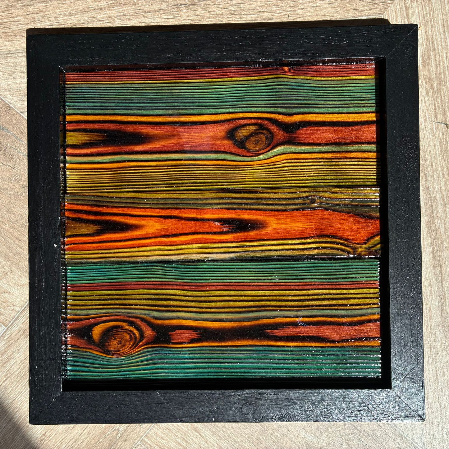 Riverlight - Framed Wood Wall Art